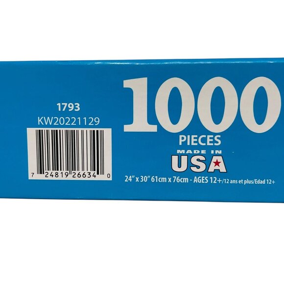 White Mountain 1000-Piece Tidal Pool Jigsaw Puzzle By Mary Thompson - Picture 2 of 3